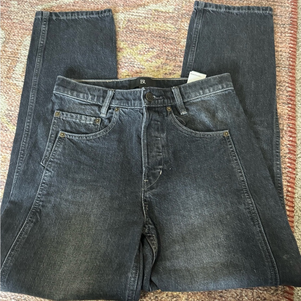 Banana Republic Dark Gray Relaxed Jeans for Men